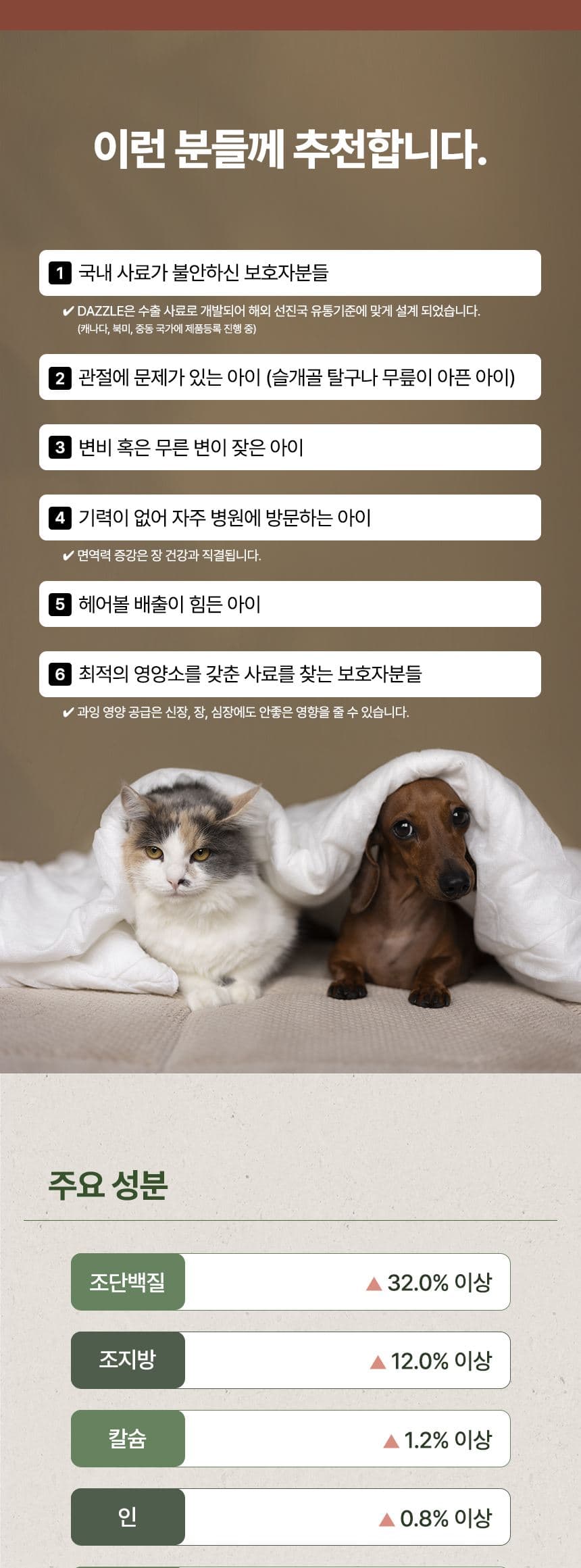 대즐 × 도시공존 콜라보 치킨&연어 전연령 사료 15kg 상세 정보 2